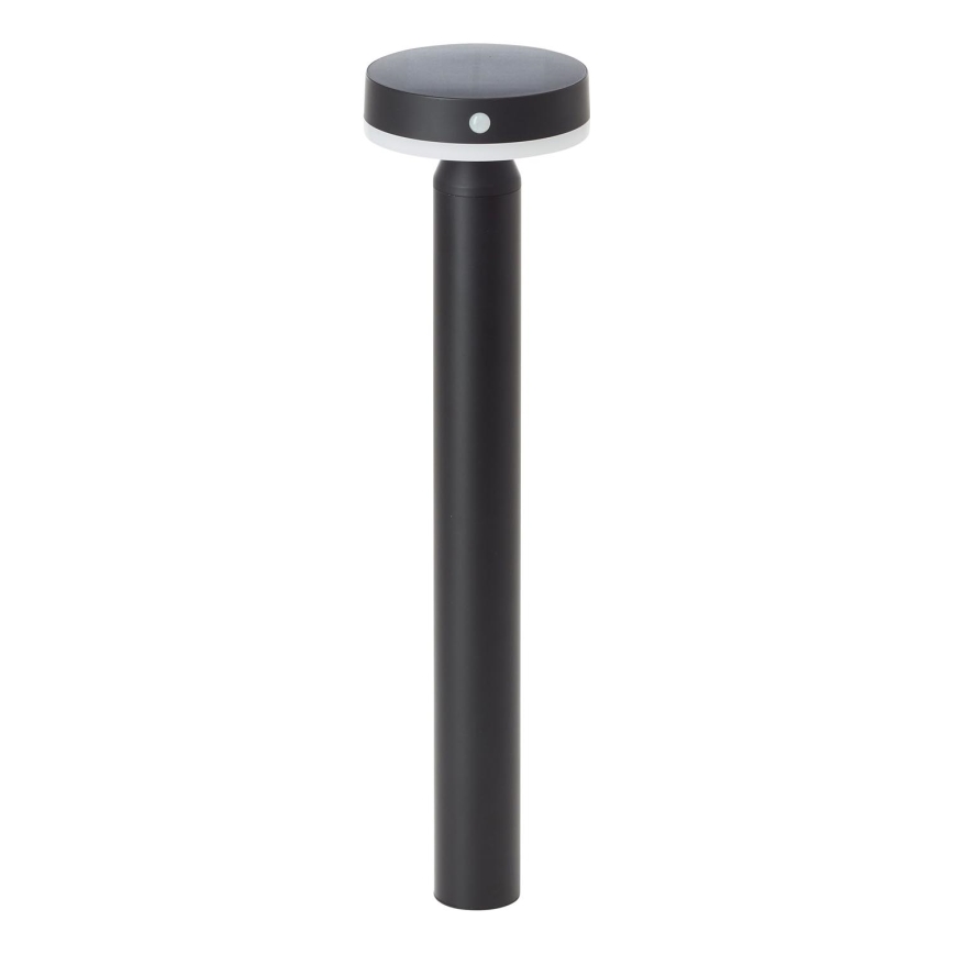 Brilliant - LED solcellslampa med sensor MAGUA LED/4W/3,7V 50,2 cm IP44 svart