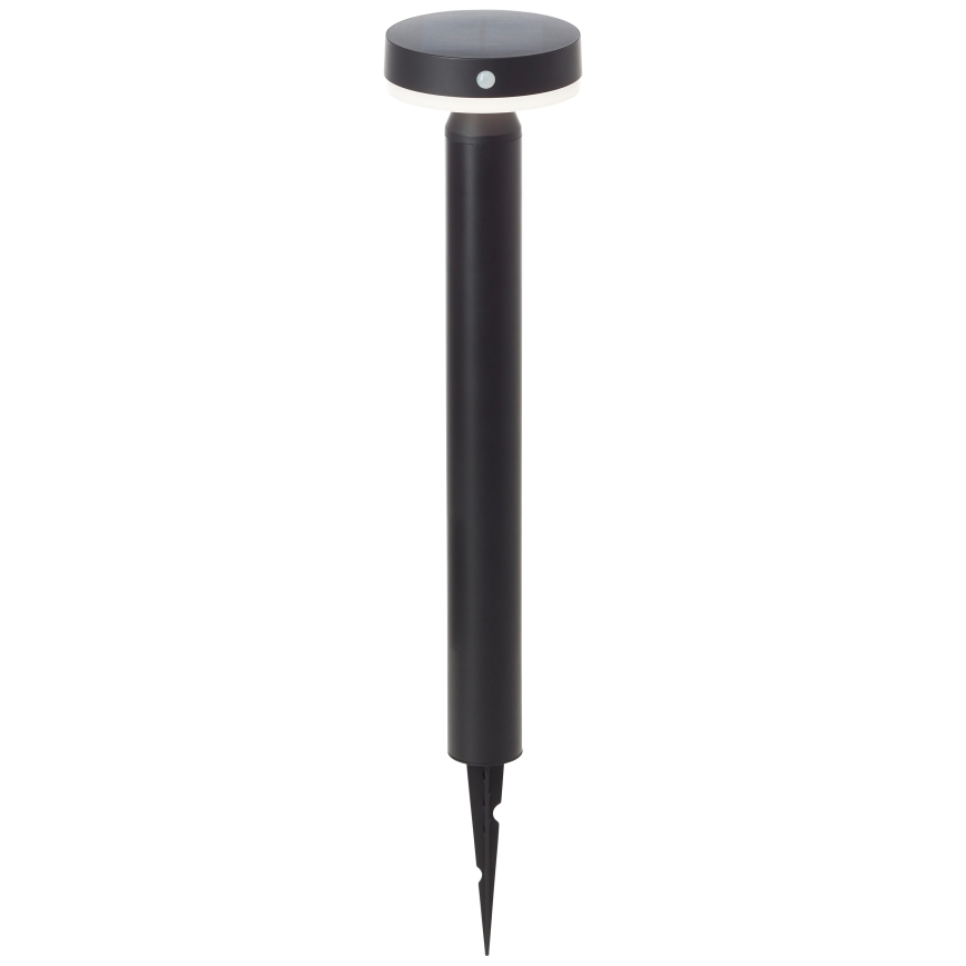Brilliant - LED solcellslampa med sensor MAGUA LED/4W/3,7V 50,2 cm IP44 svart