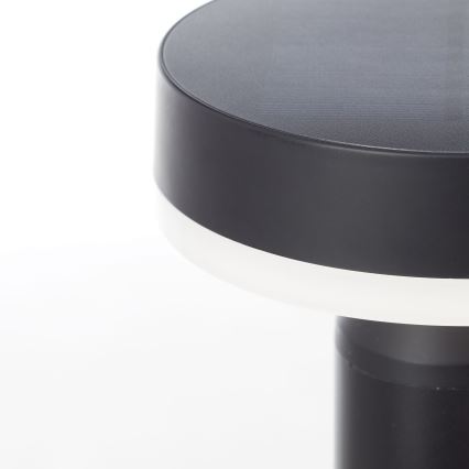 Brilliant - LED solcellslampa med sensor MAGUA LED/4W/3,7V 50,2 cm IP44 svart