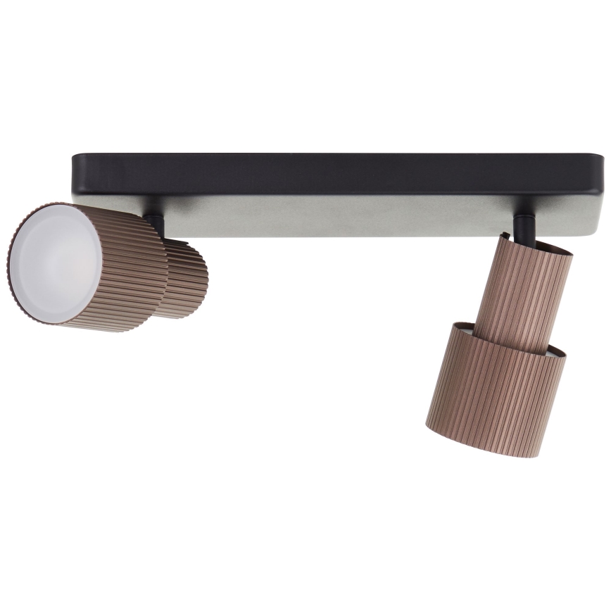 Brilliant - LED spotlight CADIZ 2xGU10/5W/230V brons