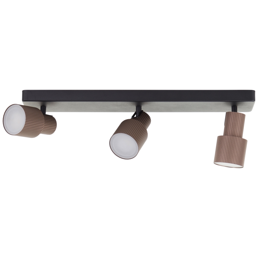 Brilliant - LED spotlight CADIZ 3xGU10/5W/230V brons