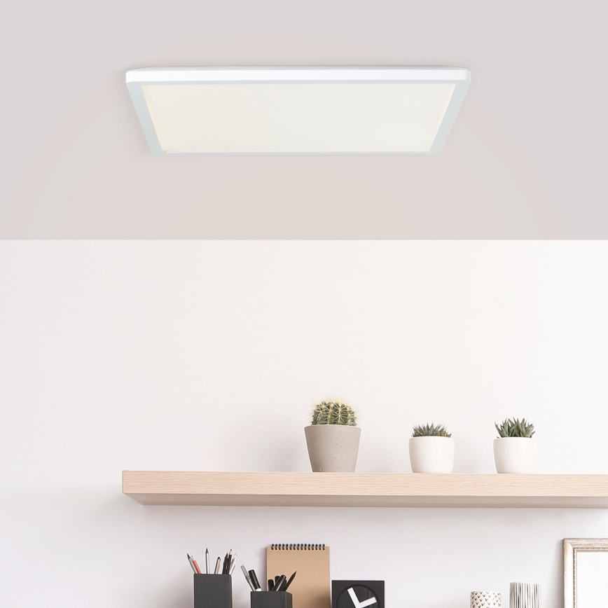Brilliant - LED takarmatur MILTON LED/24W/230V 42x42 cm vit