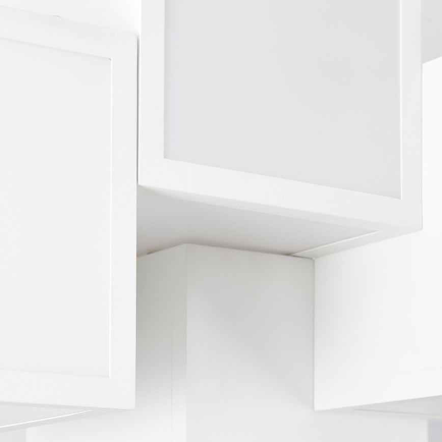Brilliant - LED taklampa CUBIX 5xLED/7,6W/230V 3000K vit