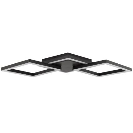 Brilliant - LED taklampa JORVIC LED/21W/230V 28x61,5 cm svart