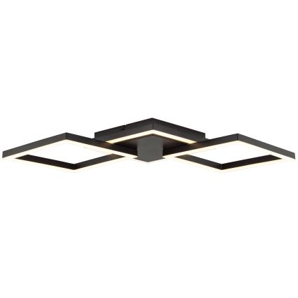 Brilliant - LED taklampa JORVIC LED/21W/230V 28x61,5 cm svart