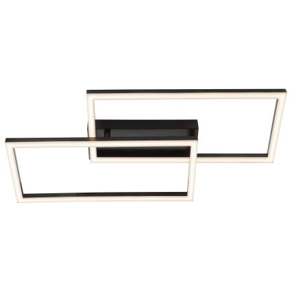 Brilliant - LED taklampa JORVIC LED/21W/230V 29x60 cm svart