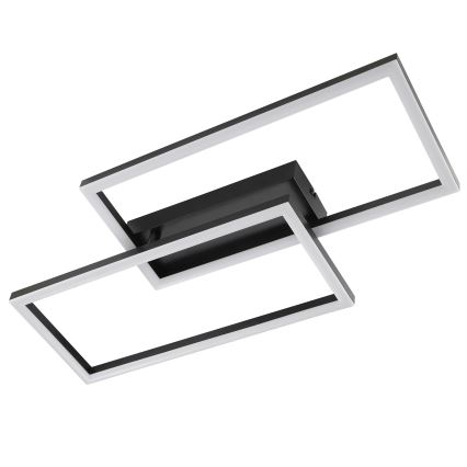 Brilliant - LED taklampa JORVIC LED/21W/230V 29x60 cm svart