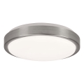 Brilliant - LED taklampa LIVIUS LED/18W/230V diameter 28 cm 3000K matt krom
