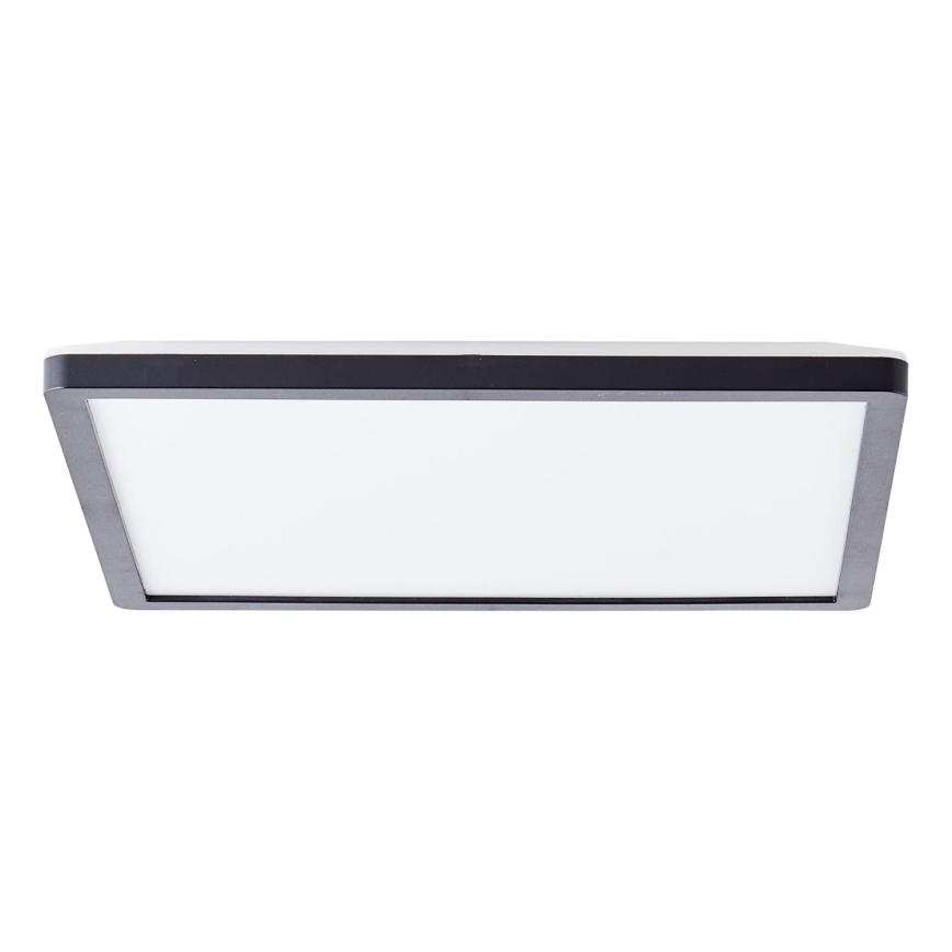 Brilliant - LED taklampa MILTON LED/18W/230V 29,3x29,3 cm svart