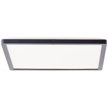 Brilliant - LED taklampa MILTON LED/18W/230V 29,3x29,3 cm svart