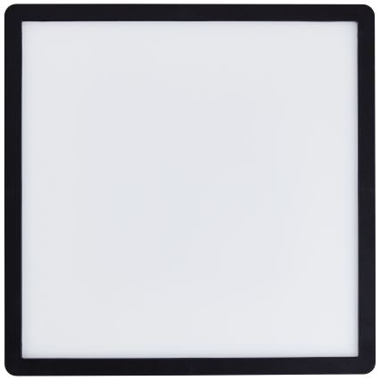 Brilliant - LED taklampa MILTON LED/18W/230V 29,3x29,3 cm svart