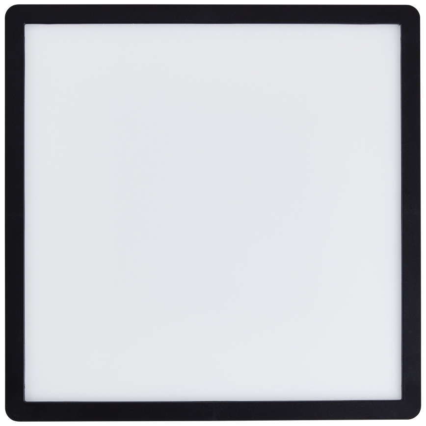 Brilliant - LED taklampa MILTON LED/18W/230V 29,3x29,3 cm svart