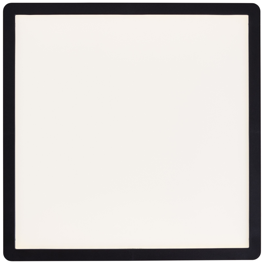 Brilliant - LED taklampa MILTON LED/18W/230V 29,3x29,3 cm svart