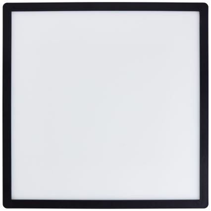 Brilliant - LED taklampa MILTON LED/24W/230V 42x42 cm svart