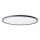 Brilliant - LED taklampa MILTON LED/24W/230V Ø 42 cm svart
