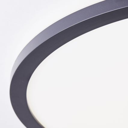 Brilliant - LED taklampa MILTON LED/24W/230V Ø 42 cm svart