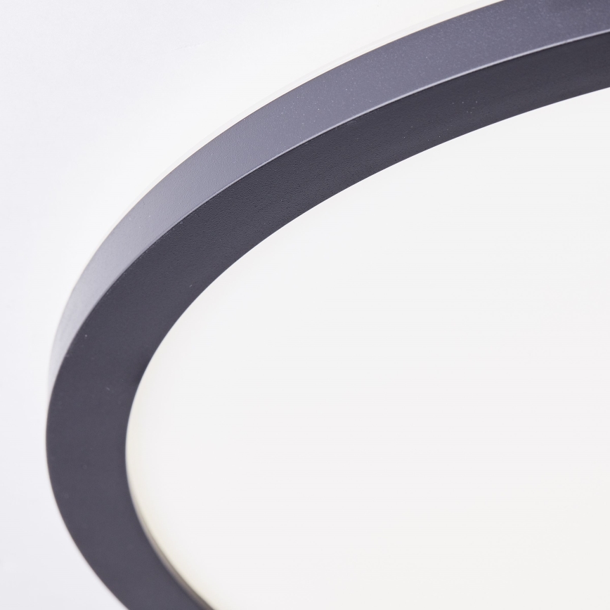 Brilliant - LED taklampa MILTON LED/24W/230V Ø 42 cm svart