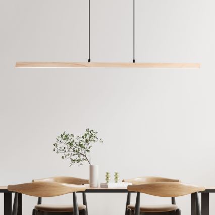 Brilliant - LED-taklampa på vajer ARION LED/22W/230V furu