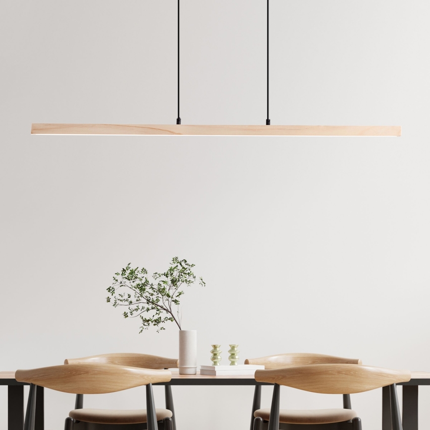 Brilliant - LED-taklampa på vajer ARION LED/22W/230V furu