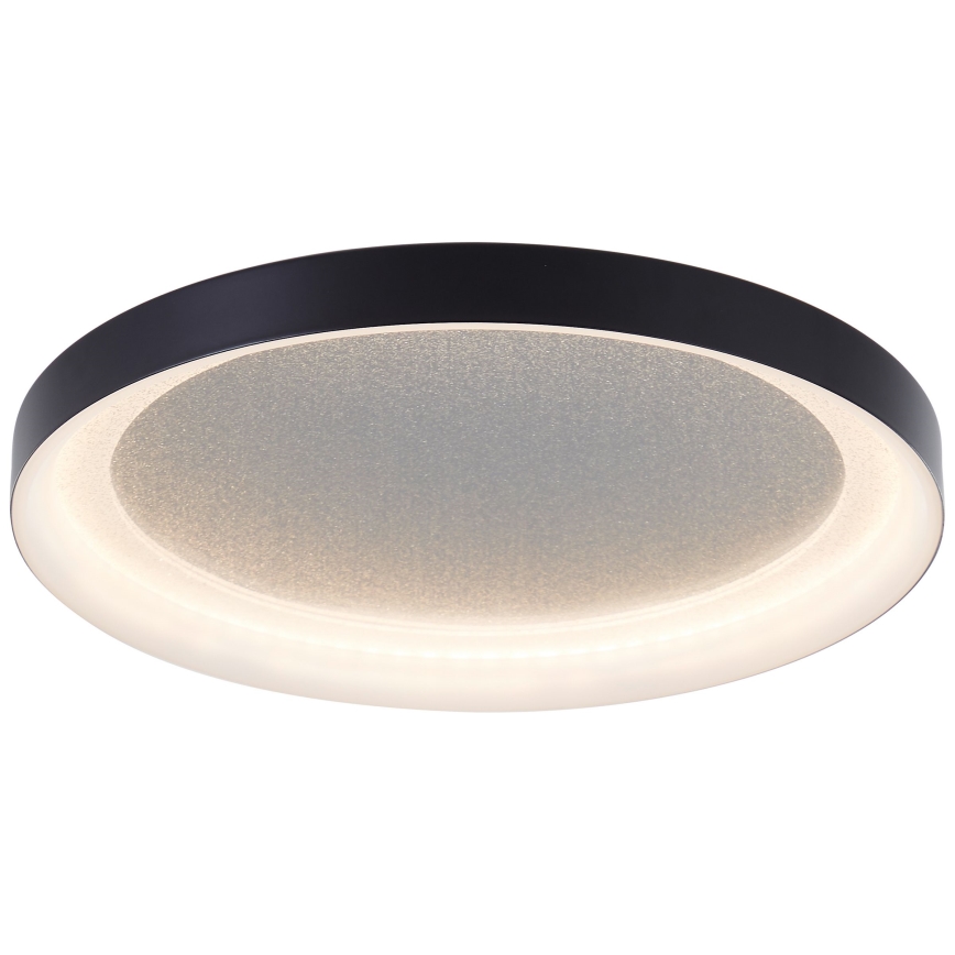 Brilliant - LED taklampa QUITO LED/24W/230V 3000K diameter 33 cm svart