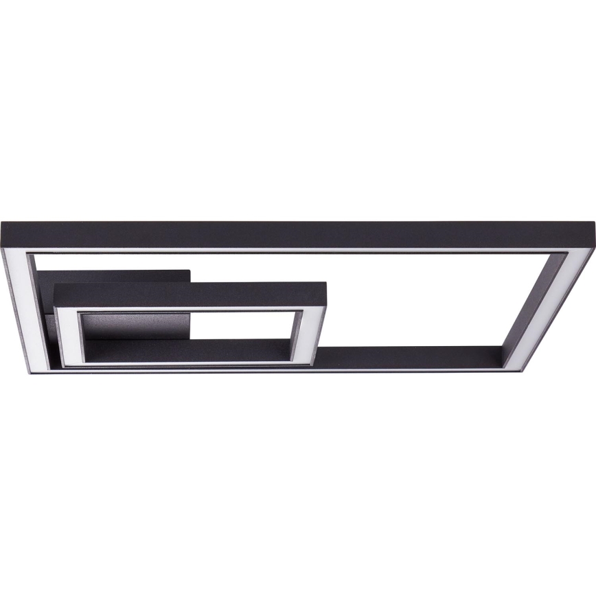 Brilliant - LED taklampa QUON LED/24W/230V 3000K 40x40 cm svart