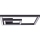 Brilliant - LED taklampa QUON LED/24W/230V 3000K 40x40 cm svart