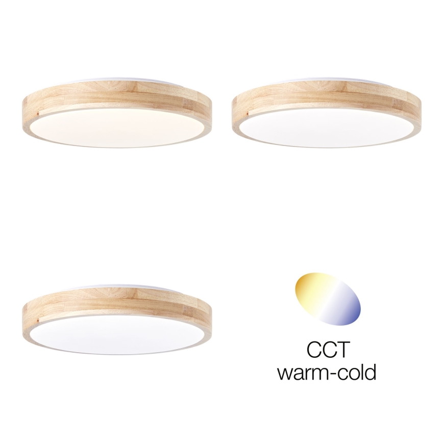 Brilliant - LED taklampa SLIMLINE LED/14W/230V 3000/4000K gummifikon - FSC certifierade