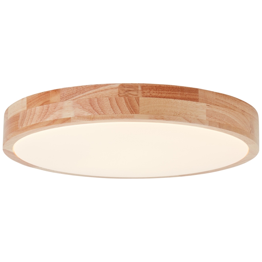 Brilliant - LED-taklampa SLIMLINE LED/22W/230V Ø 39 cm, gummiträ