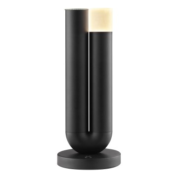 Brilliant - LED uppladdningsbar, beröringsstyrd utomhusbordslampa SAYU med dimmer LED/2,5W/5V 2700K 2600 mAh IP44 svart