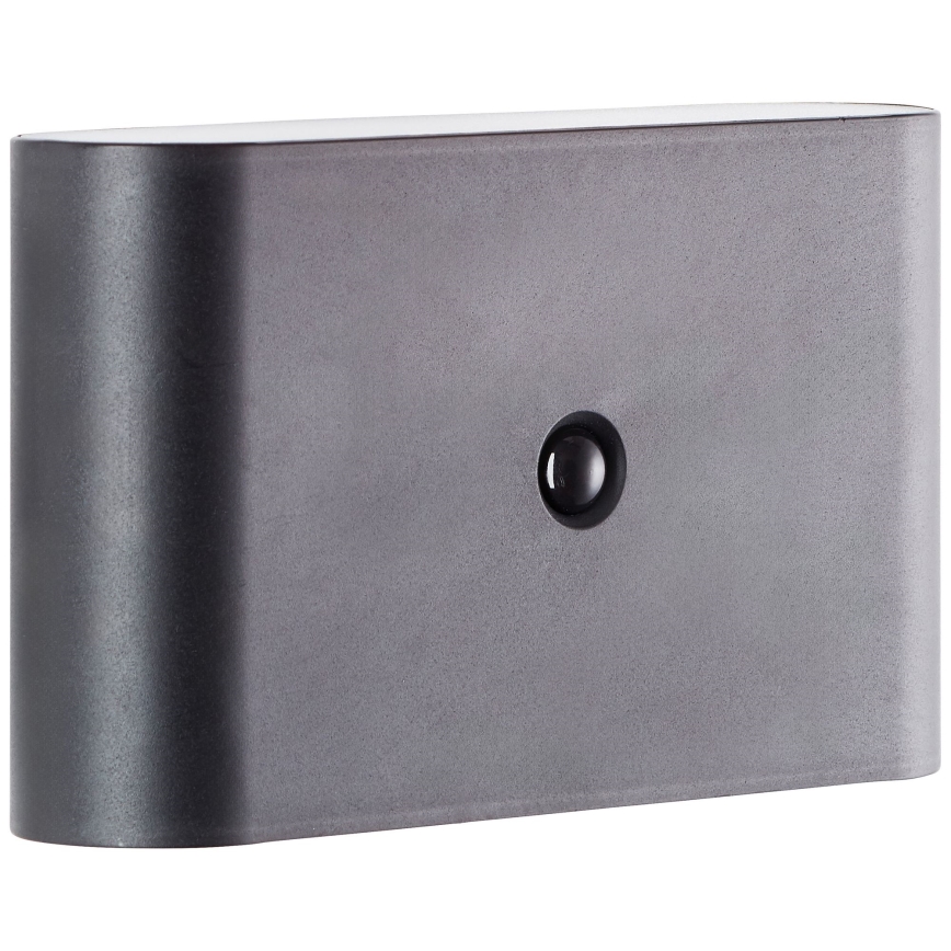 Brilliant - LED Utomhus uppladdningsbar vägglampa med sensor XINO LED/3W/5V 3600 mAh IP44 svart
