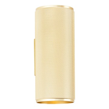 Brilliant - LED väggbelysning MARTY 2xGU10/5W/230V guld