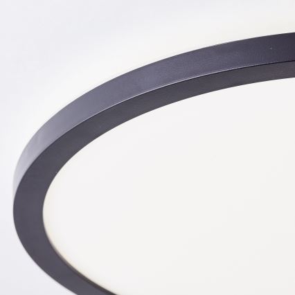 Brilliant - MILTON LED-taklampa 18 W 230 V Ø 29,3 cm svart