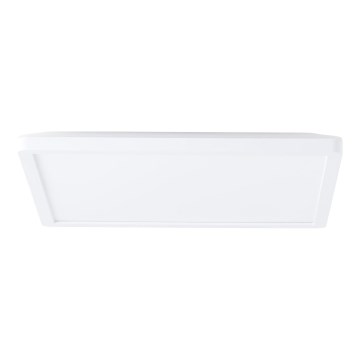 Brilliant - MILTON LED-taklampa 18W/230V 29,3x29,3 cm vit