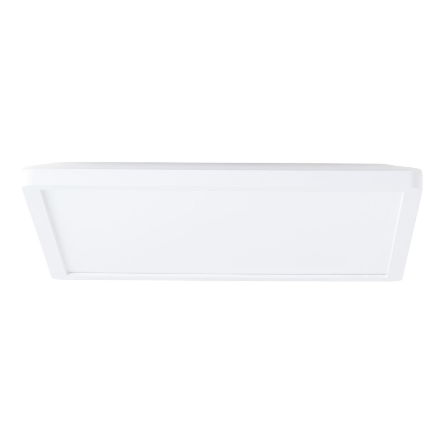 Brilliant - MILTON LED-taklampa 18W/230V 29,3x29,3 cm vit