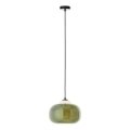 Brilliant - Pendellampa BLOP på vajer 1xE27/60W/230V grön
