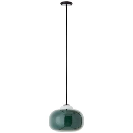 Brilliant - Pendellampa BLOP på vajer 1xE27/60W/230V grön