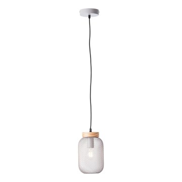 Brilliant - Pendellampa med kabel GIADA 1xE27/40W/230V Ø 16 cm grå