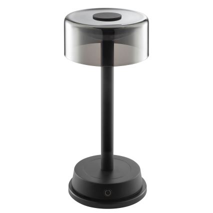 Brilliant - LED dimbar uppladdningsbar beröringsstyrd utomhusbordslampa RAZOR LED/2,5W/5V 2700K 2600 mAh IP44 svart