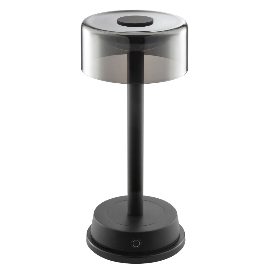 Brilliant - LED dimbar uppladdningsbar beröringsstyrd utomhusbordslampa RAZOR LED/2,5W/5V 2700K 2600 mAh IP44 svart