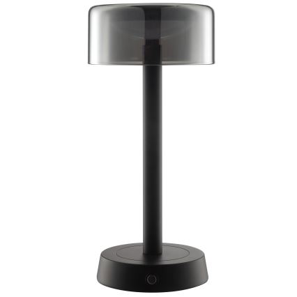 Brilliant - LED dimbar uppladdningsbar beröringsstyrd utomhusbordslampa RAZOR LED/2,5W/5V 2700K 2600 mAh IP44 svart