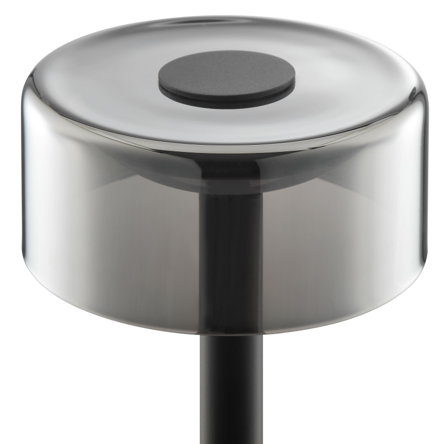 Brilliant - LED dimbar uppladdningsbar beröringsstyrd utomhusbordslampa RAZOR LED/2,5W/5V 2700K 2600 mAh IP44 svart