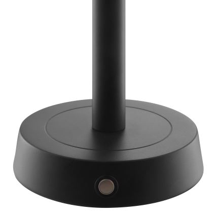 Brilliant - LED dimbar uppladdningsbar beröringsstyrd utomhusbordslampa RAZOR LED/2,5W/5V 2700K 2600 mAh IP44 svart