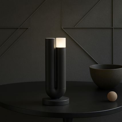 Brilliant - LED-dimmbar uppladdningsbar beröringsstyrd bordslampa för utomhusbruk SAYU LED/2,5W/5V 2700K 2600 mAh IP44 svart