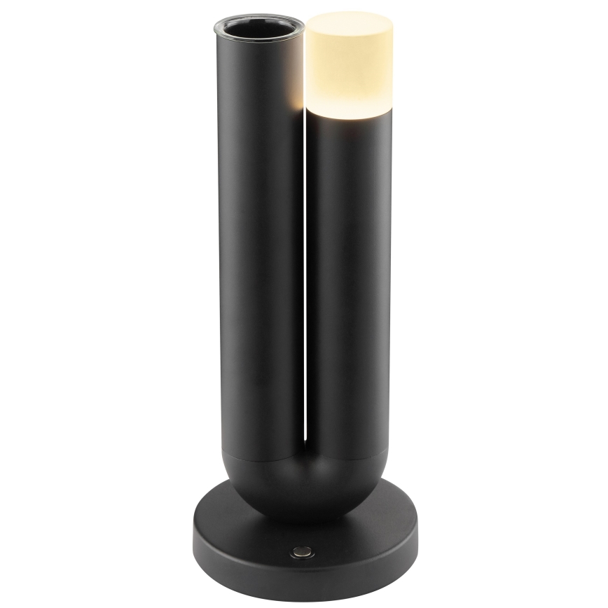 Brilliant - LED-dimmbar uppladdningsbar beröringsstyrd bordslampa för utomhusbruk SAYU LED/2,5W/5V 2700K 2600 mAh IP44 svart