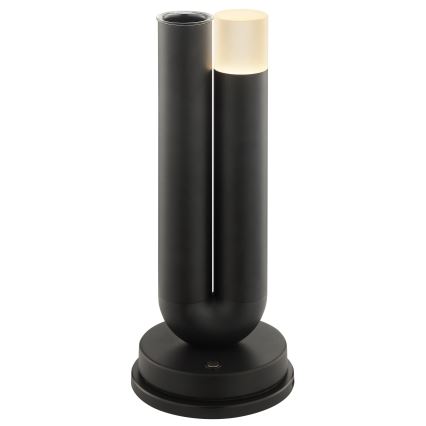 Brilliant - LED-dimmbar uppladdningsbar beröringsstyrd bordslampa för utomhusbruk SAYU LED/2,5W/5V 2700K 2600 mAh IP44 svart