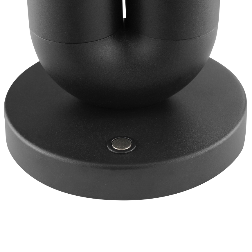 Brilliant - LED-dimmbar uppladdningsbar beröringsstyrd bordslampa för utomhusbruk SAYU LED/2,5W/5V 2700K 2600 mAh IP44 svart