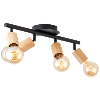 Brilliant - Spotlight TIFFANY 4xE27/28W/230V Bambu
