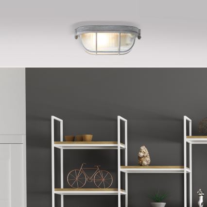 Brilliant - Taklampa BOBBI 1xE27/40W/230V grå