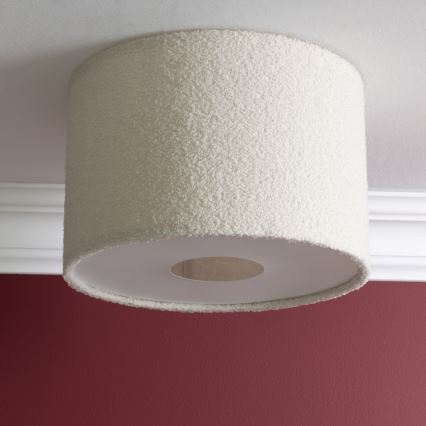 Brilliant - Taklampa TEDDY 2xE27/20W/230V Ø 35 cm krämvit
