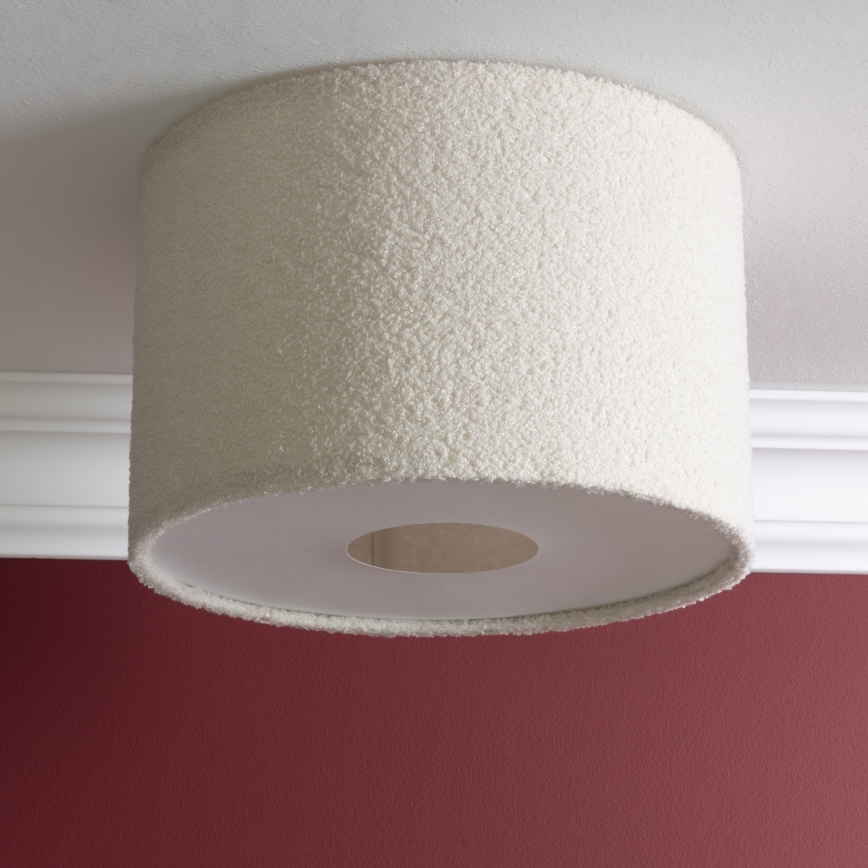 Brilliant - Taklampa TEDDY 2xE27/20W/230V Ø 35 cm krämvit